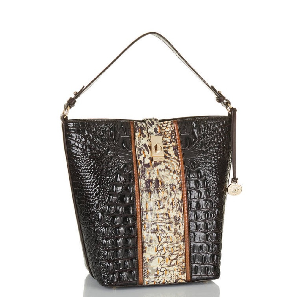 Brahmin Shira in Cocoa Goldspur